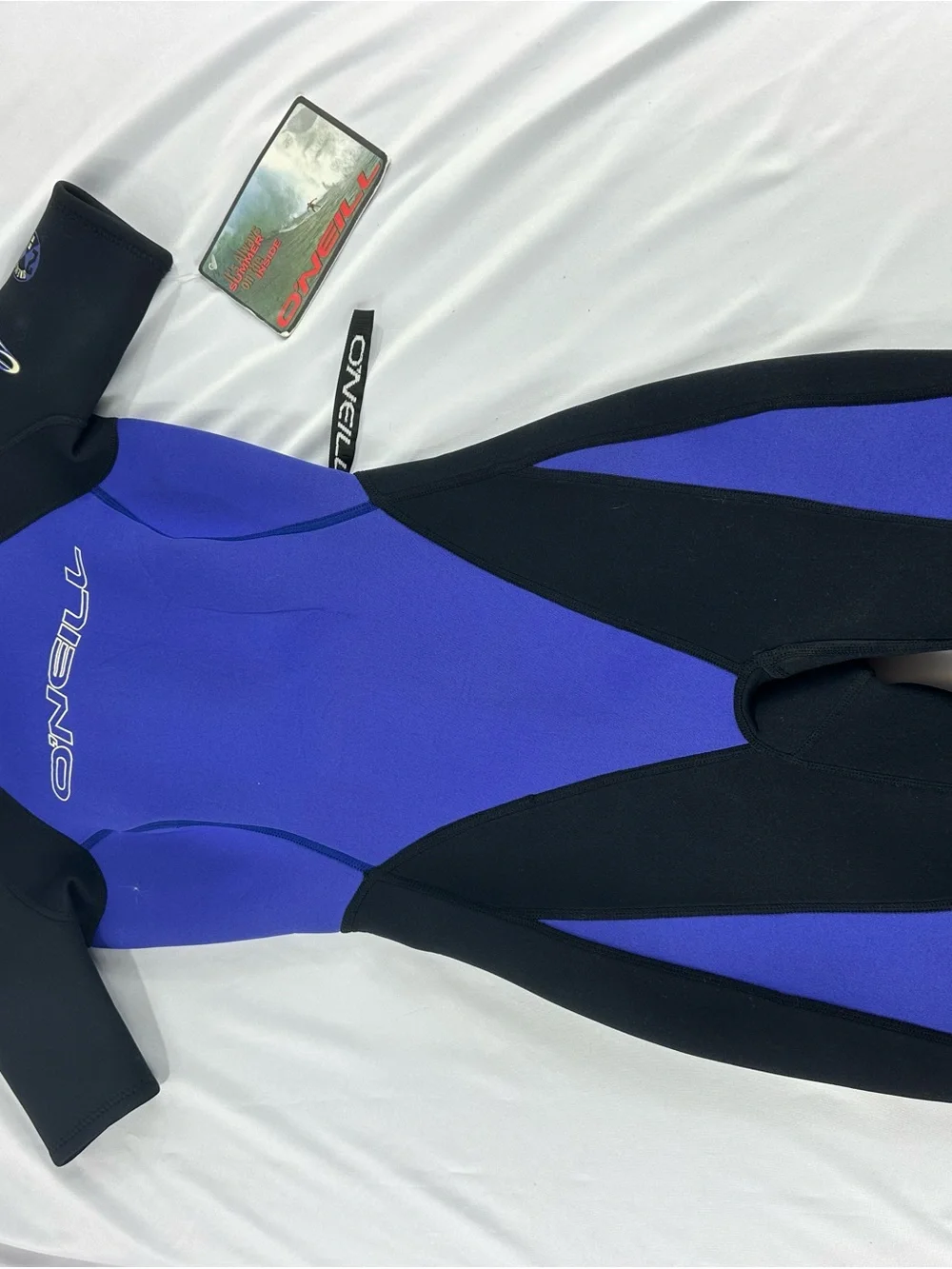 O’Neill Short Sleeve Full Length Wetsuit Purple/Black - Excellent Condition